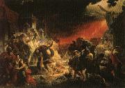 Karl Pavlovic Brullow The Last Day of Pompeii oil painting artist
